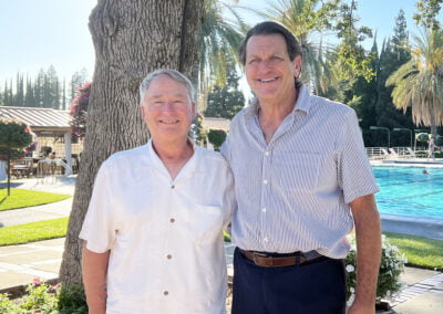 Bill George with Jeff Float